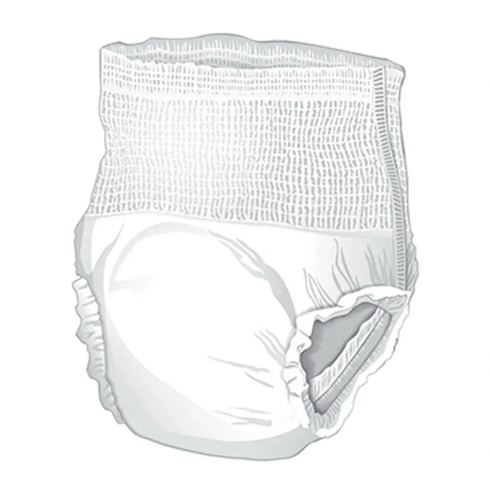 Adult Disposable Pull On Underwear Diapers XXL Heavy Absorbency 12 Ct